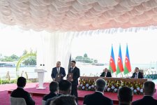Azerbaijan and Kyrgyzstan exchanged documents signed (PHOTO/VIDEO)