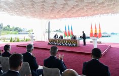 Azerbaijan and Kyrgyzstan exchanged documents signed (PHOTO/VIDEO)