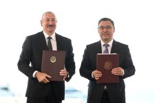 Azerbaijan and Kyrgyzstan exchanged documents signed (PHOTO/VIDEO)