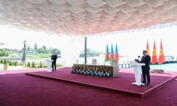 Award ceremony held for President Ilham Aliyev and Kyrgyz President Sadyr Japarov (PHOTO/VIDEO)