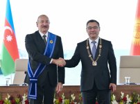 Award ceremony held for President Ilham Aliyev and Kyrgyz President Sadyr Japarov (PHOTO/VIDEO)