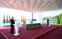 Award ceremony held for President Ilham Aliyev and Kyrgyz President Sadyr Japarov (PHOTO/VIDEO)