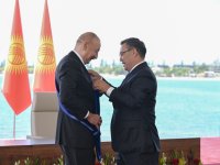 Award ceremony held for President Ilham Aliyev and Kyrgyz President Sadyr Japarov (PHOTO/VIDEO)