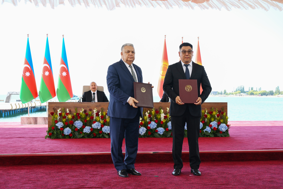 Azerbaijan and Kyrgyzstan exchanged documents signed (PHOTO/VIDEO)