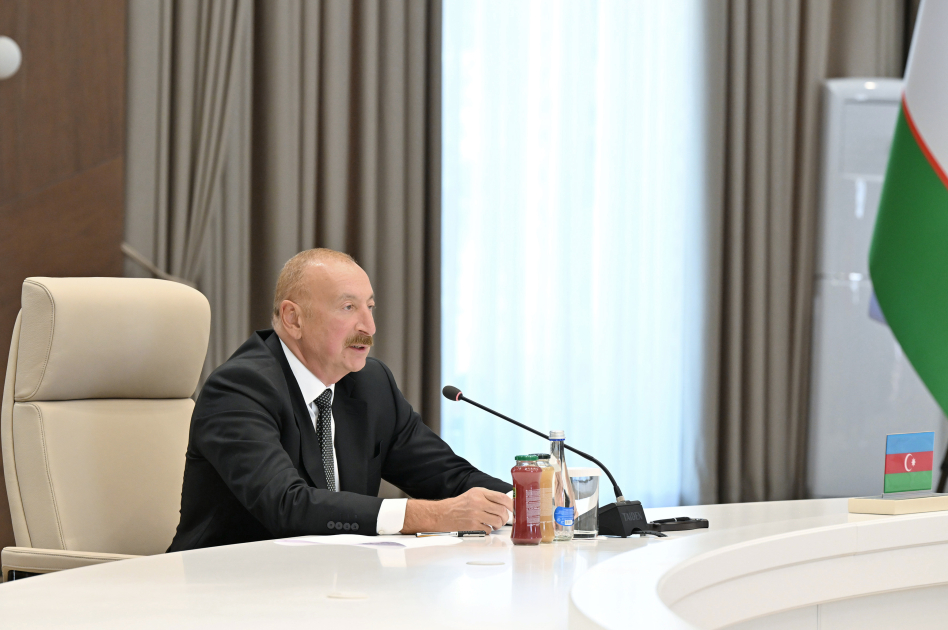 President Ilham Aliyev attends informal meeting of Heads of State of Azerbaijan and Central Asian countries in Cholpon-Ata (PHOTO)