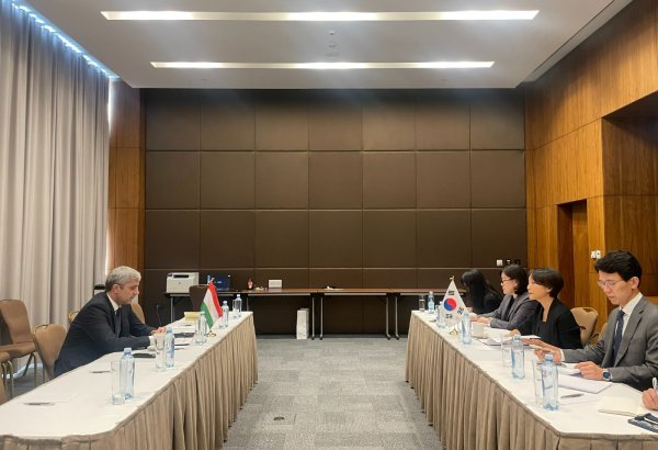 Tajikistan, South Korea discuss prospects for expanding multilateral cooperation