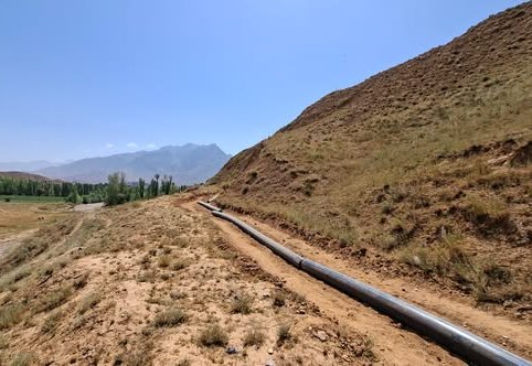 Tajikistan continues construction of irrigation pipeline in Panjakent