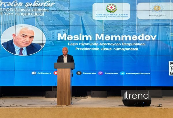 Azerbaijan diaspora youth to become leading advocates of truth about country - official