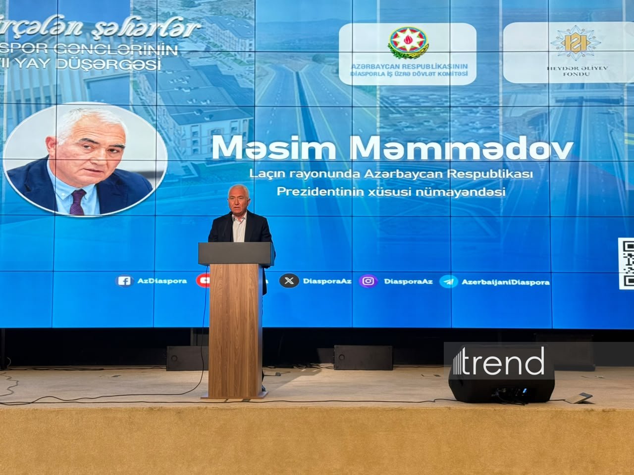 Azerbaijan diaspora youth to become leading advocates of truth about country - official