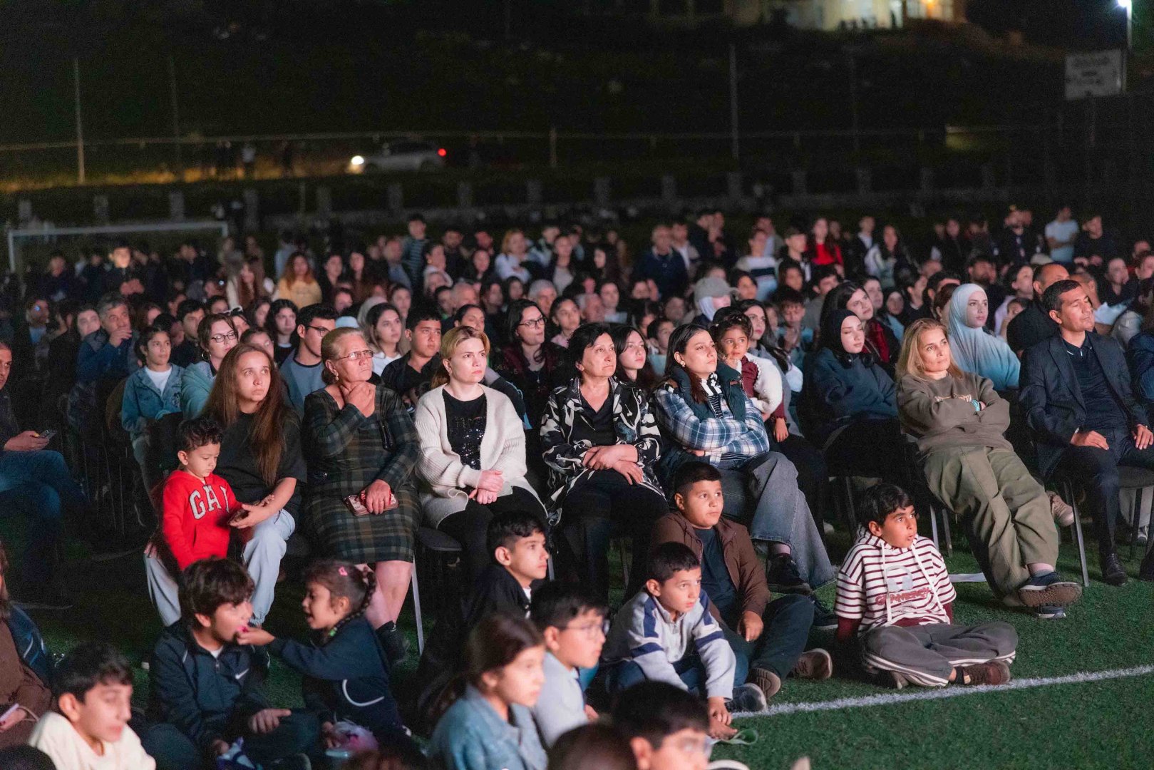 National cinema screening held in Dashkesan, organized by AzerGold CJSC and Baku Media Center (PHOTO)