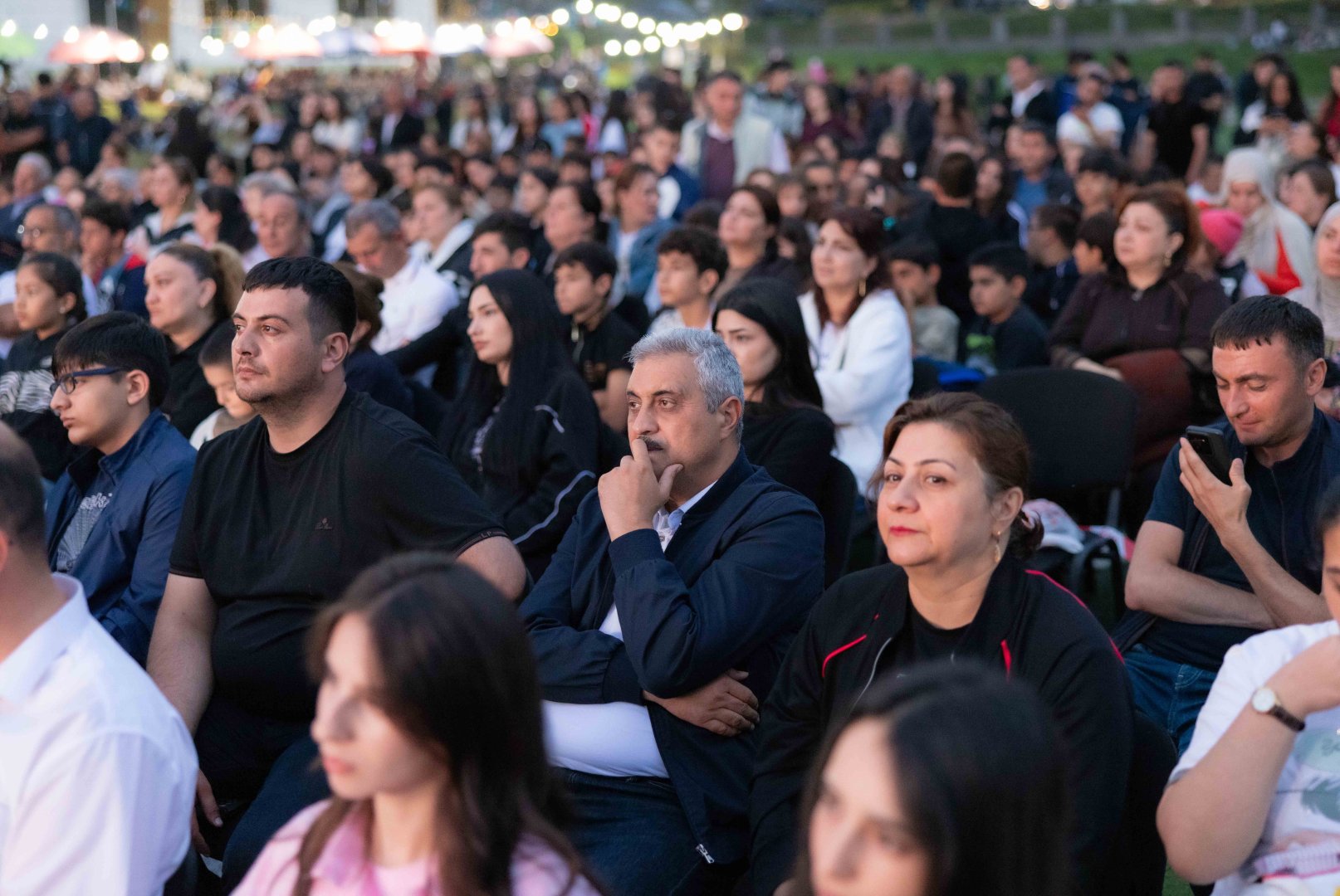 National cinema screening held in Dashkesan, organized by AzerGold CJSC and Baku Media Center (PHOTO)