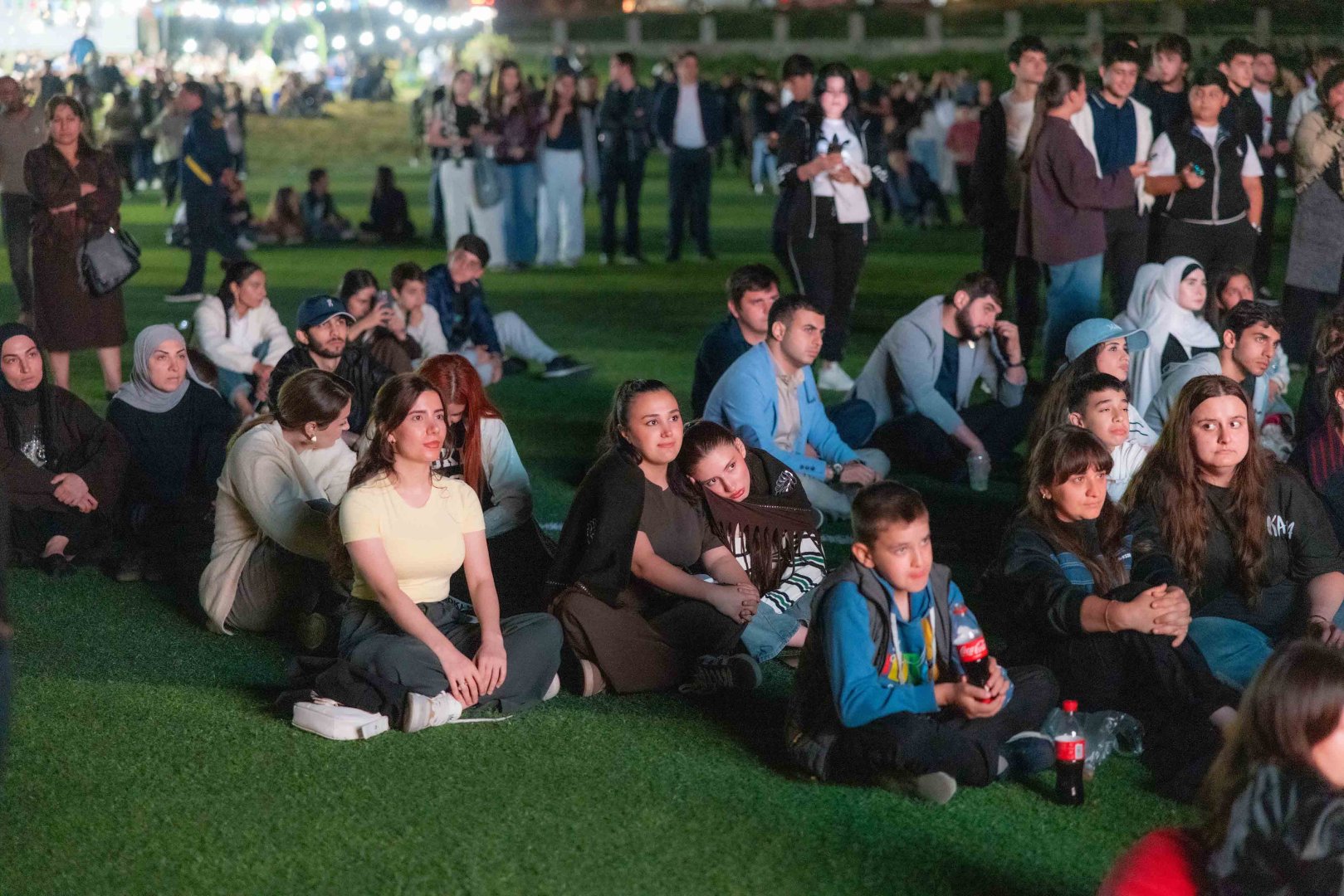 National cinema screening held in Dashkesan, organized by AzerGold CJSC and Baku Media Center (PHOTO)