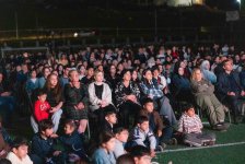 National cinema screening held in Dashkesan, organized by AzerGold CJSC and Baku Media Center (PHOTO)