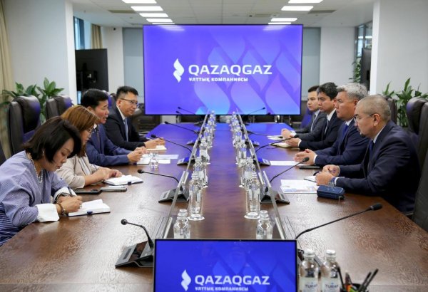 Kazakhstan's QazaqGaz, China's Sinopec discuss exploration cooperation