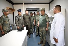 Azerbaijan's MoD leadership inspects military infrastructure of Air Defense Units (PHOTO/VIDEO)