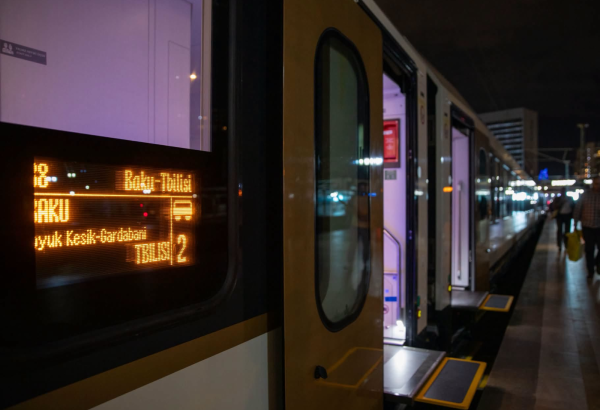 Azerbaijan Railways extends booking window for Baku-Tbilisi-Baku train