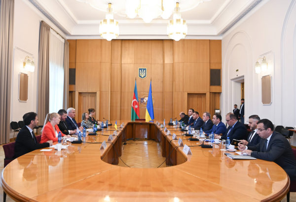 Azerbaijani, Ukrainian FMs discuss interstate strategic partnership (PHOTO)