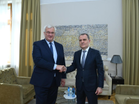 Azerbaijani, Ukrainian FMs discuss interstate strategic partnership (PHOTO)
