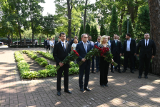 Azerbaijani FM reviews projects restored with his government's support in Irpin (PHOTO)