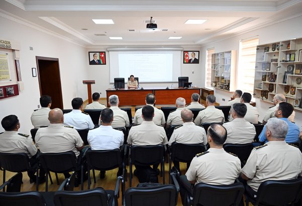 Azerbaijan hosts annual meeting of military attachés and reps (PHOTO)
