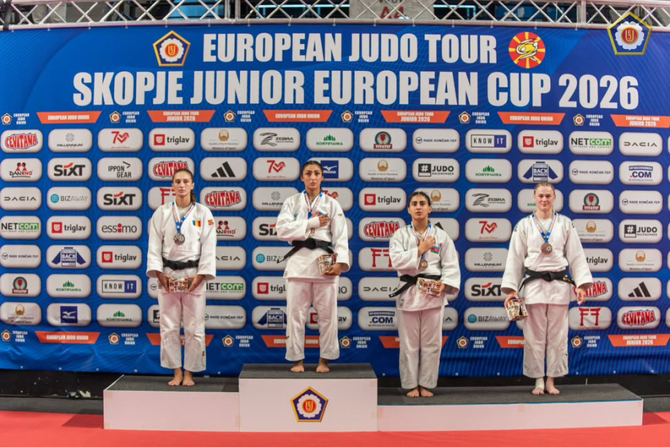 Azerbaijani judokas win seven medals at European Cup