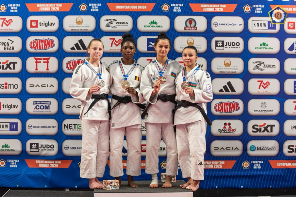 Azerbaijani judokas win seven medals at European Cup
