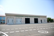 President Ilham Aliyev, First Lady Mehriban Aliyeva view new electric buses and inspect reconstruction progress of railway infrastructure in Nakhchivan (PHOTO/VIDEO)