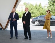 President Ilham Aliyev, First Lady Mehriban Aliyeva review "Master Plan for Development of Nakhchivan City until 2044" (PHOTO)