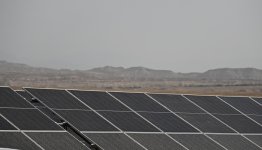President Ilham Aliyev, First Lady Mehriban Aliyeva inspect construction progress of “Shams 1” and “Garbi Ufug” solar power plants in Nakhchivan (PHOTO/VIDEO)