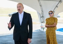 President Ilham Aliyev, First Lady Mehriban Aliyeva attend groundbreaking ceremony for Nakhchivan Industrial Park (PHOTO/VIDEO)