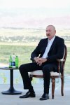 President Ilham Aliyev gives interview to Azerbaijan Television in Nakhchivan (PHOTO/VIDEO)