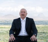 President Ilham Aliyev gives interview to Azerbaijan Television in Nakhchivan (PHOTO/VIDEO)