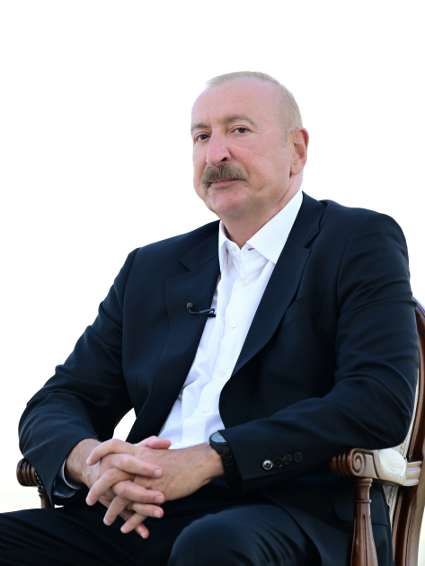 President Ilham Aliyev gives interview to Azerbaijan Television in Nakhchivan (PHOTO/VIDEO)