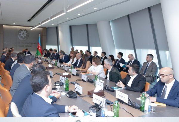 Azerbaijan discusses steps in financial technology development