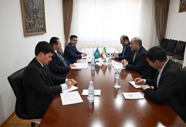 Kazakhstan, Iran discuss ways to expand transport, logistics ties