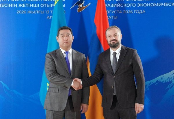 Kazakhstan proposes working group with Armenia to boost agricultural trade