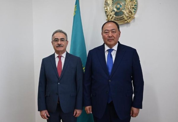 Kazakhstan's Deputy FM receives credentials from Azerbaijan's ambassador