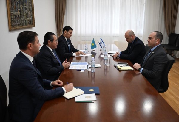 Kazakhstan, Israel discuss expanding bilateral co-op across key sectors