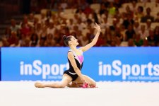 Azerbaijani gymnast competes at World Championships in Frankfurt (PHOTO)