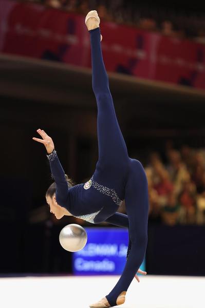Azerbaijani gymnast competes at World Championships in Frankfurt (PHOTO)