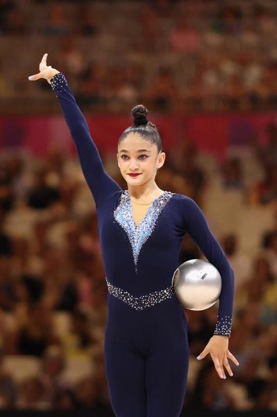 Azerbaijani gymnast competes at World Championships in Frankfurt (PHOTO)