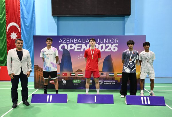 Azerbaijani badminton players finish international tournament in Baku with four medals