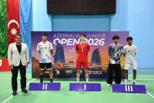 Azerbaijani badminton players finish international tournament in Baku with four medals