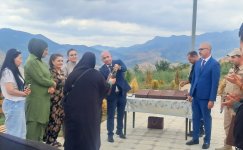 Next wave of former IDPs arrives in Shusha’s Kichik-Galadarasi village (PHOTO)