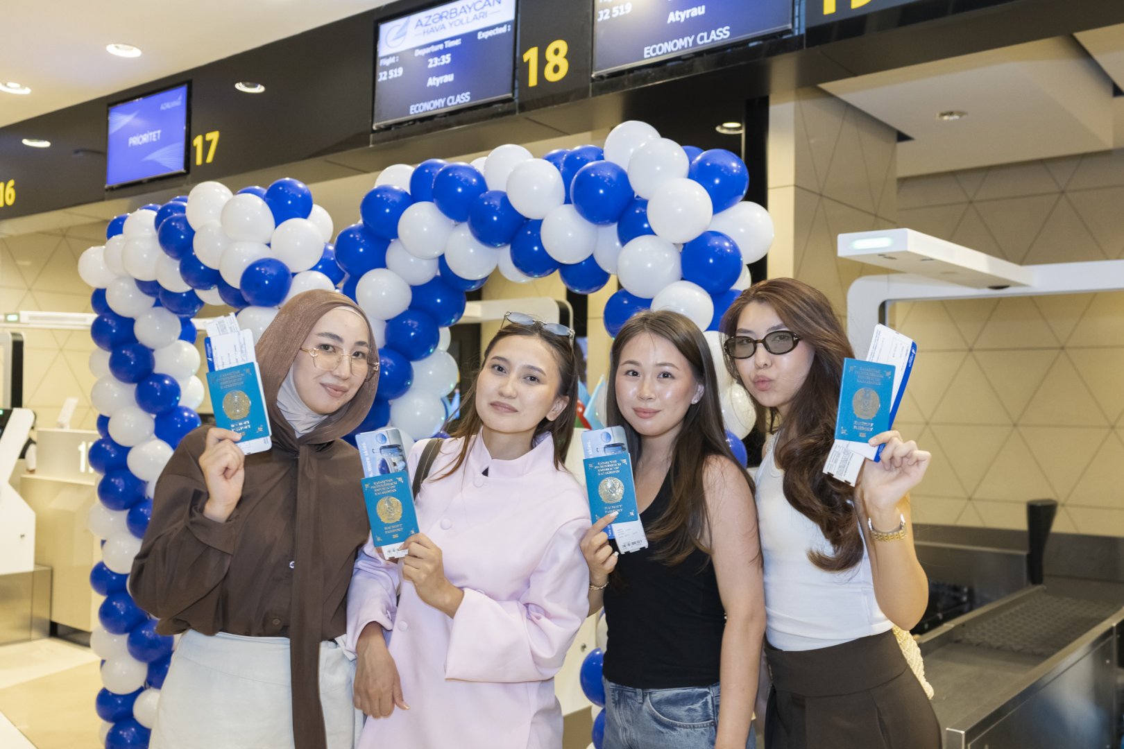Azerbaijan Airlines successfully operates its first flight to Atyrau (PHOTO)