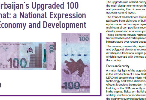 Prestigious Currency Publication features Azerbaijan’s upgraded 100-manat note