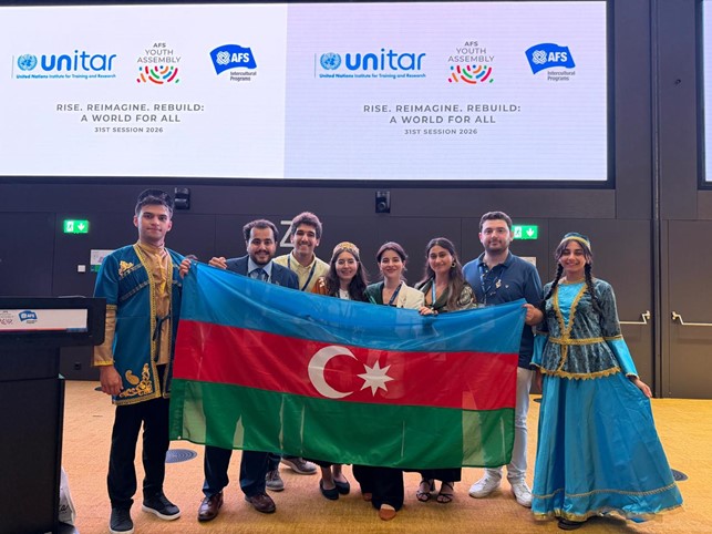Azerbaijani diaspora attends 31st AFS Youth Assembly (PHOTO)