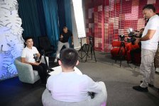 Azerbaijani journalists explore media environment of Uzbekistan (PHOTO/VIDEO)