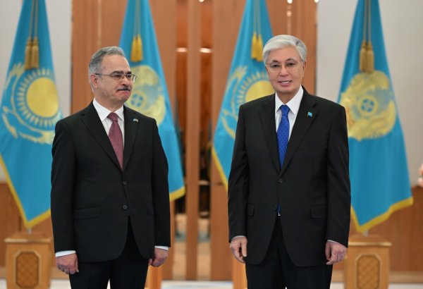 President Tokayev receives credentials from Azerbaijani ambassador