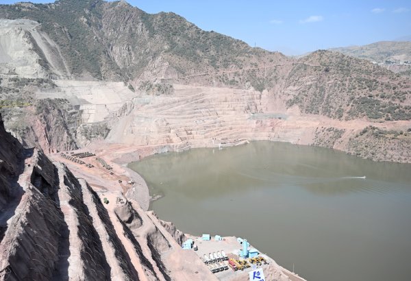 Tajikistan reveals progress in construction of Rogun HPP water intake